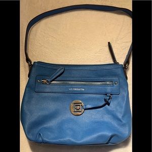 Liz Claiborne Blue Leather Purse